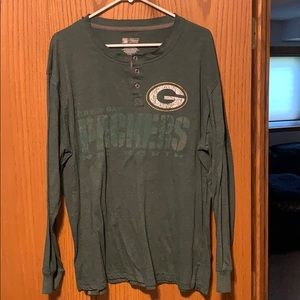 Long sleeve green bay packer shirt